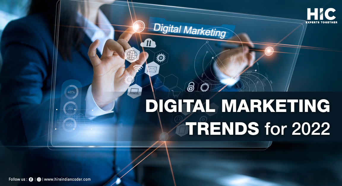 Digital marketing trends for 2022